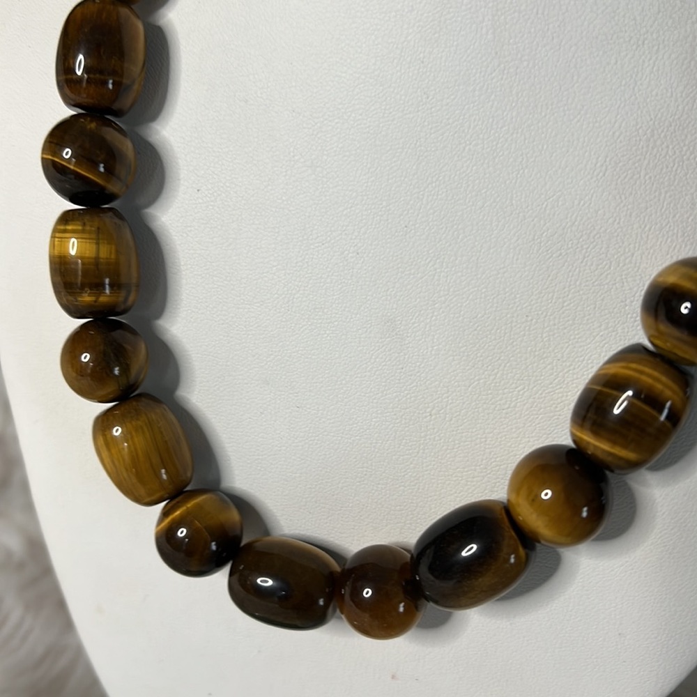 Jay King Mine Finds Tiger’s Eye Necklace - Picture 2 of 10